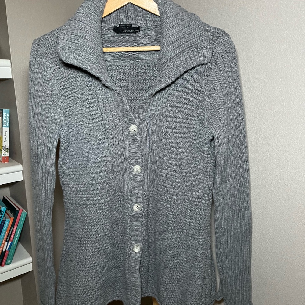 Calvin Klein Charcoal Women's Cardigan